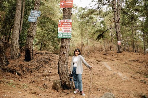 Mở lại tuyến đường trekking lên đỉnh Langbiang