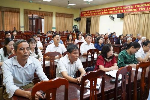 Huyện Thường Tín đối thoại với người dân thôn Hạ Thái trước khi thực hiện dự án