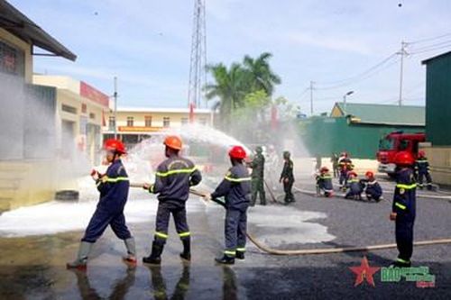 Khai mạc và chấm thi 'Kho xăng dầu chiến thuật chính quy, an toàn, tiết kiệm năm 2024'