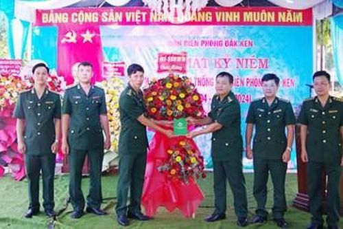 Đồn Biên phòng Đắk Ken kỷ niệm 20 năm thành lập
