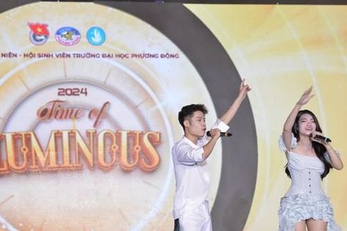 Bùng cháy cùng 'Time of Luminous' chào tân sinh viên trường ĐH Dân lập Phương Đông