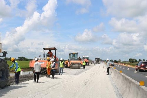 Tăng tốc thi công, bảo đảm tiến độ dự án nâng cấp tuyến Lộ Tẻ - Rạch Sỏi