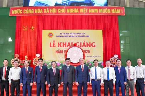 Trường Đại học Thể dục thể thao Bắc Ninh khai giảng năm học 2024 - 2025