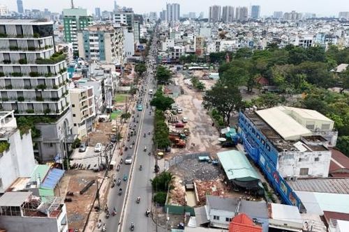 Dự án Metro số 2 sau 7 tháng di dời hạ tầng kỹ thuật