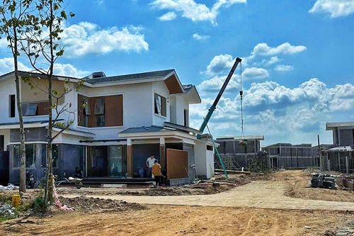 Phú Thọ kiểm tra dãy biệt thự xây 'thần tốc' gần hoàn thiện sau 1 ngày cấp phép