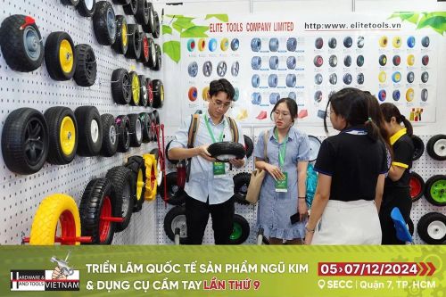 Gần 400 doanh nghiệp sẽ tham gia triển lãm ngũ kim và dụng cụ cầm tay