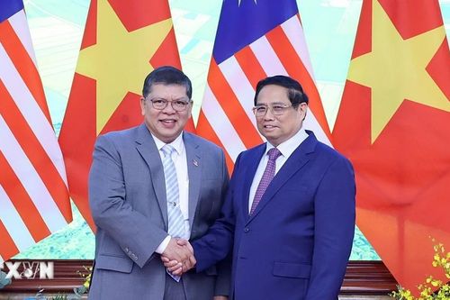 Thủ tướng Chính phủ Phạm Minh Chính hội kiến Chủ tịch Hạ viện Malaysia