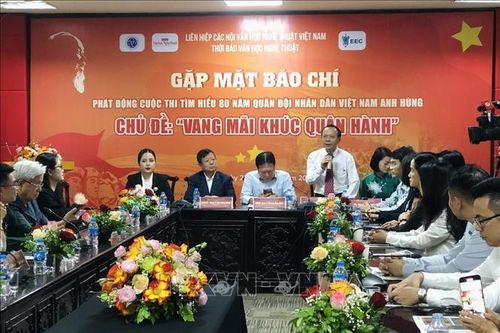 Phát động Cuộc thi Tìm hiểu lịch sử 80 năm thành lập Quân đội nhân dân Việt Nam