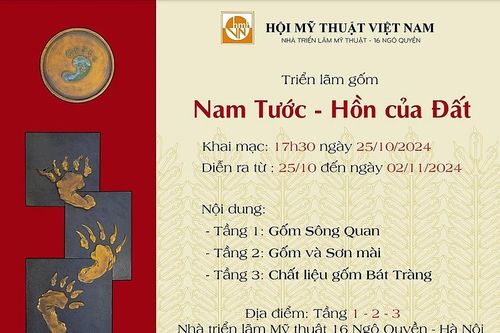Khám phá vẻ đẹp của gốm Việt trong triển lãm 'Nam Tước - Hồn của đất'