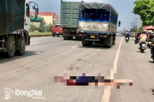 Người đi xe máy té xuống đường, bị xe tải cán tử vong trên quốc lộ 51