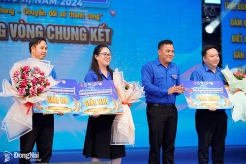3 thí sinh đoạt giải nhất Hội thi cán bộ Đoàn giỏi tỉnh Đồng Nai lần thứ II-2024