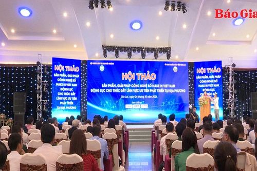 Hội thảo Sản phẩm, giải pháp công nghệ số Make in Viet Nam tại Gia Lai