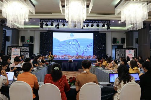 Hội Liên hiệp Phụ nữ Việt Nam: Tập huấn sử dụng phần mềm chương trình 'Mẹ đỡ đầu' và kiến thức dinh dưỡng gia đình cho cán bộ hội