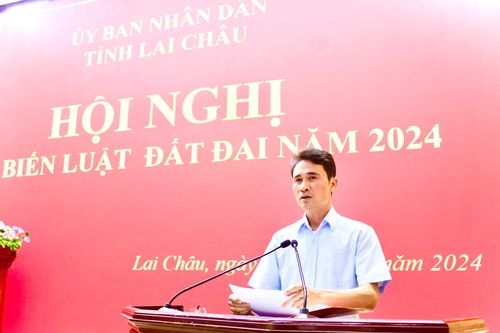 Hội nghị phổ biến những điểm mới của Luật Đất đai năm 2024