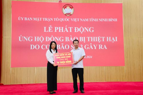 MTTQ tỉnh đã tiếp nhận trên 51,1 tỷ đồng ủng hộ đồng bào bị thiệt hại do bão số 3