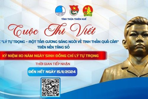 Phát động cuộc thi viết về anh hùng Lý Tự Trọng trên nền tảng số