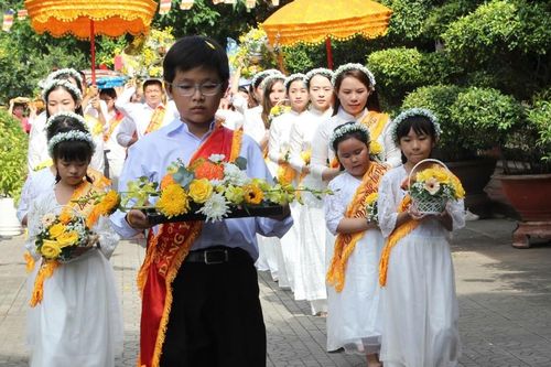 Lễ dâng y Kathina tại chùa Xá Lợi Phật Đài (TP.Thủ Đức)