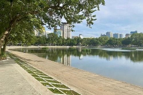 Hà Nội: Diện mạo của hồ Thiền Quang sau khi được đầu tư gần 90 tỷ đồng