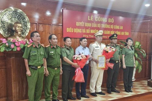 Đại tá Hà Văn Bắc giữ chức Phó Giám đốc Công an tỉnh Đồng Tháp