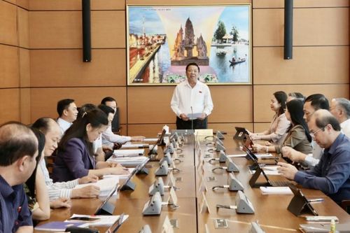 Đoàn đại biểu Quốc hội tỉnh thảo luận tại tổ Luật sửa đổi, bổ sung một số điều của Luật Bảo hiểm y tế và Luật Dữ liệu