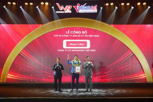 MediaMart 7 năm liên tiếp ghi danh trong Top 10 Công ty bán lẻ uy tín