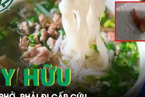 Đang ăn phở người đàn ông bỗng đau đớn, nhập viện vì sự cố hy hữu