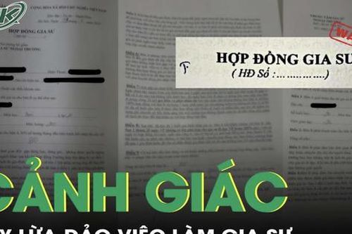 Cảnh giác với bẫy việc làm gia sư