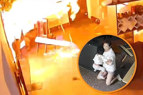 9 triệu người xem người mẹ giải cứu con trong vụ nổ bình gas