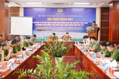 Chia sẻ kinh nghiệm nâng cao hiệu quả công tác bảo đảm an ninh môi trường khu vực ven biển