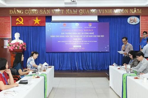 17 công trình nghiên cứu tranh tài tại vòng Chung khảo giải thưởng Khoa học và Công nghệ dành cho giảng viên trẻ