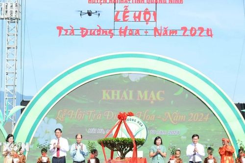 Quảng Ninh: Đặc sắc Lễ hội trà Đường Hoa tại huyện Hải Hà