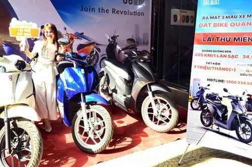Dat Bike cùng lúc ra mắt 3 mẫu xe điện