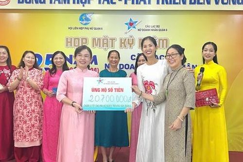 CLB Nữ Doanh nhân quận 6 quan tâm chăm lo hoàn cảnh khó khăn
