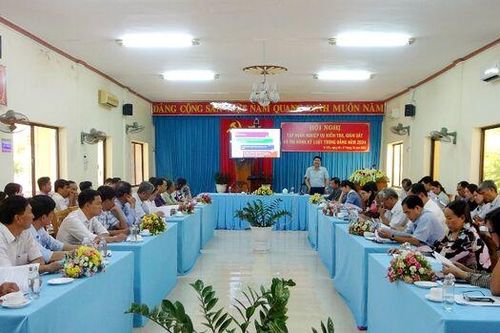 Ủy ban Kiểm tra Huyện ủy Tri Tôn tập huấn nghiệp vụ kiểm soát tài sản, thu nhập