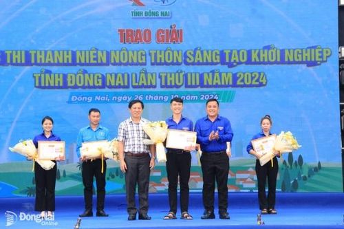 Dự án Chăn nuôi dê thịt hộ gia đình đoạt giải Nhất cuộc thi Thanh niên nông thôn sáng tạo khởi nghiệp