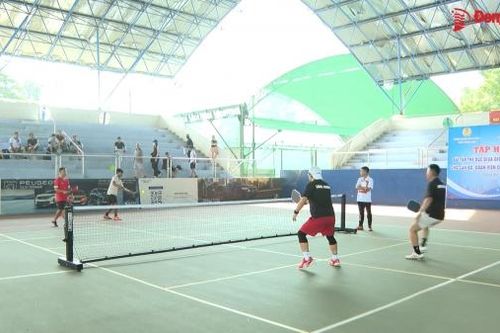 Hơn 200 vận động viên tham dự Giải vô địch pickleball cấp tỉnh lần đầu tiên