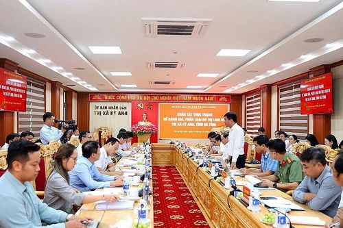 Hà Tĩnh: Rà soát các tiêu chí phân loại đô thị thị xã Kỳ Anh