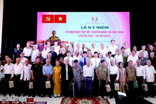 Đồng Tháp ôn lại khí thế hào hùng 70 năm Ngày Tập kết ra Bắc