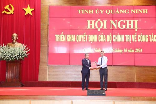 Ông Vũ Đại Thắng giữ chức vụ Bí thư Tỉnh ủy Quảng Ninh