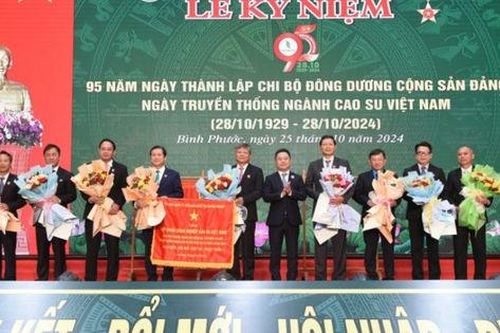 95 năm trưởng thành vững mạnh của ngành cao su Việt Nam