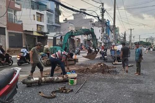 Dự án mở rộng đường Dương Quảng Hàm: Đếm ngược từng ngày mong công trình về đích sớm
