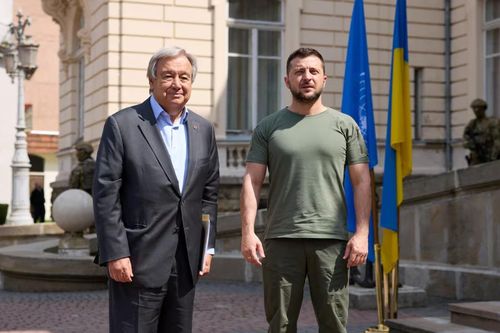 Ông Zelensky 'không cho' Tổng thư ký Liên hợp quốc tới Ukraine
