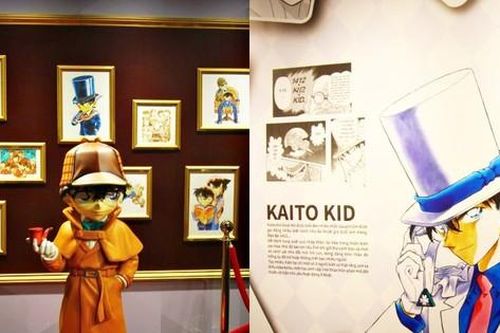 Triển lãm 'Thám tử Conan' đến Hà Nội: Kaito Kid có hẳn một gian trưng bày