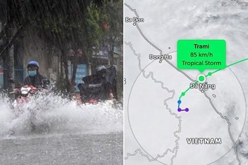 Bão số 6 Trami thay đổi liên tục, có thể đi sâu vào đất liền và không vòng ra biển