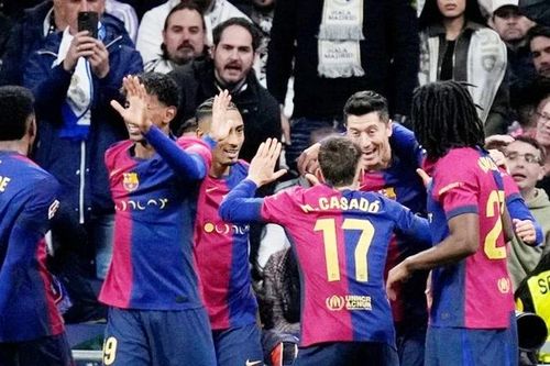 Lewandowski che mờ Mbappe, Barcelona hủy diệt chủ nhà Real Madrid 4-0