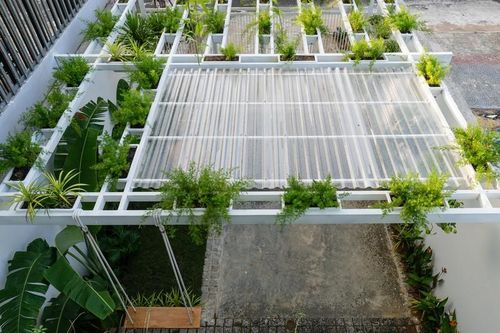 Nhà phố đánh bay nhược điểm thiếu sáng'nổi bần bật' tại Đà Nẵng