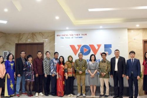 Đài Tiếng nói Việt Nam - Đài Tiếng nói Indonesia hợp tác, nâng tầm quan hệ hữu nghị hai nước