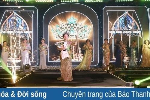 Người đẹp Huế đăng quang Hoa hậu Hòa bình Doanh nhân Việt Nam 2024