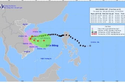 Bão số 6 áp sát vùng biển miền Trung: Tạm dừng hoạt động 4 sân bay: Đà Nẵng, Phú Bài, Đồng Hới, Chu Lai để tránh bão