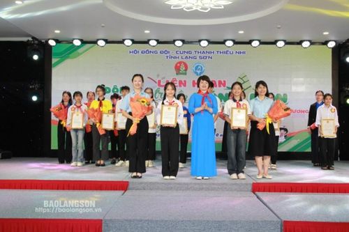 110 thiếu nhi tham gia Liên hoan Đội tuyên truyền măng non